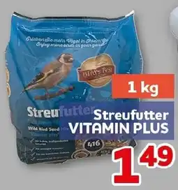 CENTERSHOP Bird's Best Streufutter VITAMIN PLUS Angebot