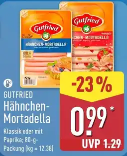 Aldi Nord Gutfried Hähnchen-Mortadella Angebot