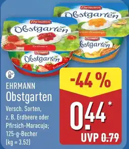 Aldi Nord EHRMANN Obstgarten Angebot