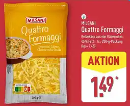 Aldi Nord MILSANI Quattro Formaggi Angebot