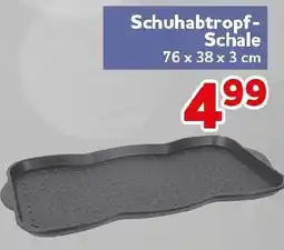 CENTERSHOP Schuhabtropf-Schale Angebot