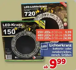 CENTERSHOP LED Lichterkranz Angebot