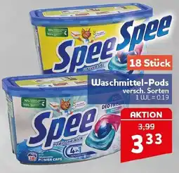 CENTERSHOP Spee Waschmittel-Pods Angebot