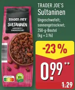 Aldi Nord TRADER JOE'S Sultaninen Angebot