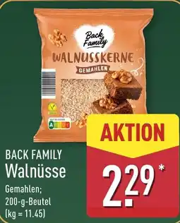 Aldi Nord Back Family Walnusse Angebot