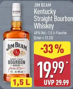 Aldi Nord Jim Beam Kentucky Straight Bourbon Whiskey Angebot