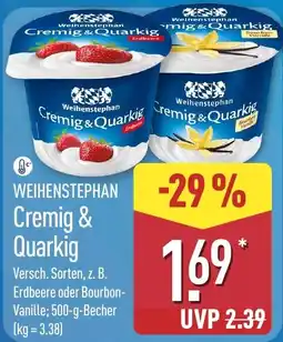 Aldi Nord Weihenstephan Cremig & Quarkig Angebot