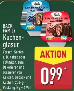 Aldi Nord Back Family Kuchenglasur Angebot