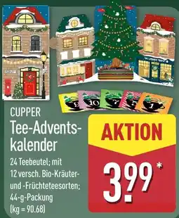 Aldi Nord CUPPER Tee-Adventskalender Angebot