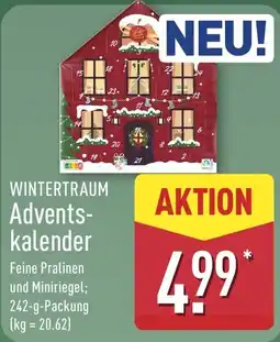 Aldi Nord WINTERTRAUM Adventskalender Angebot