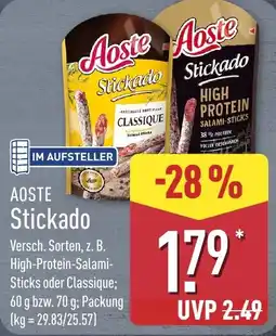 Aldi Nord Aoste Stickado Angebot