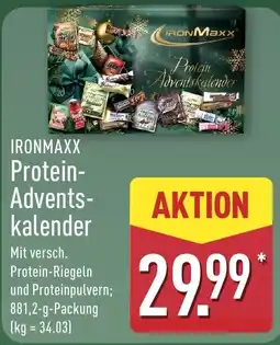 Aldi Nord IRONMAXX Protein-Adventskalender Angebot