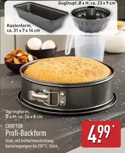 Aldi Nord CROFTON Profi-Backform Angebot