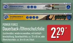Aldi Nord POWER FORCE Dauerback-/Ofenschutzfolie Angebot