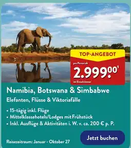 Aldi Nord Namibia, Botswana & Simbabwe Angebot