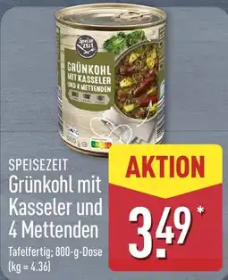 Aldi Nord Speisezeit Grünkohl mit Kasseler und 4 Mettenden Angebot