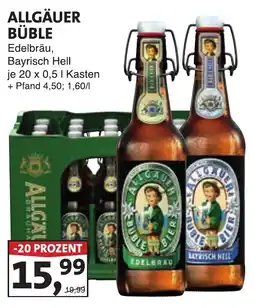 Lösch Depot ALLGÄUER BÜBLE Edelbräu, Bayrisch Hell Angebot