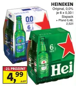 Lösch Depot HEINEKEN Original, 0,0% Angebot
