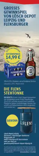 Lösch Depot Flensburger Pilsener Angebot