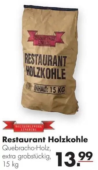 Handelshof Restaurant Holzkohle 15kg Angebot