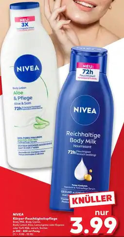 Kaufland NIVEA Körper-Feuchtigkeitspflege Angebot