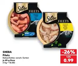 Kaufland SHEBA Filets Angebot