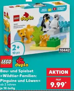 Kaufland LEGO duplo Bau- und Spielset »Wildtier-Familien: Pinguine und Löwen« Angebot