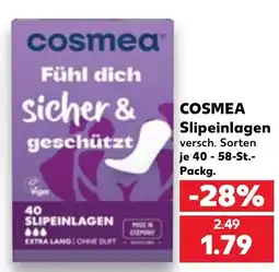 Kaufland COSMEA Slipseinlagen Angebot