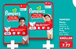 Kaufland Pampers baby-dry pants Angebot