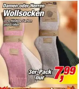Posten Börse Wollsocken Angebot
