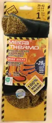 Posten Börse Mega Thermo Arbeitssocken Angebot