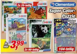 Posten Börse Clementoni Super Color Puzzle Angebot