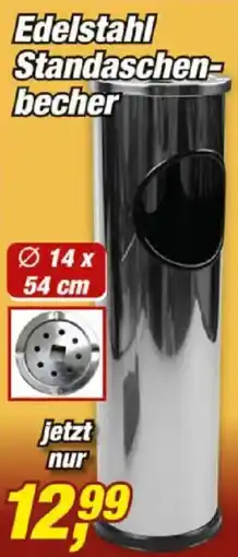 Posten Börse Edelstahl Standaschenbecher Angebot