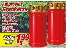 Posten Börse Ambrosius Grabkerze Angebot