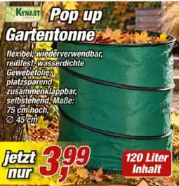 Posten Börse KYNAST Pop up Gartentonnen Angebot