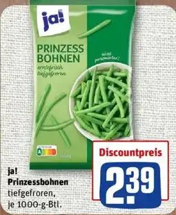 nahkauf ja! Prinzessbohnen Angebot