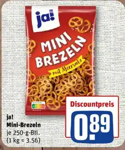 nahkauf ja! Mini-Brezeln Angebot