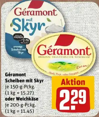 Géramont Scheiben mit Skyr
