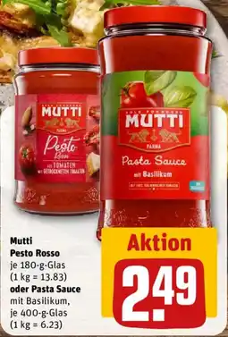 nahkauf Mutti Pasta Sauce mit Basilikum Angebot
