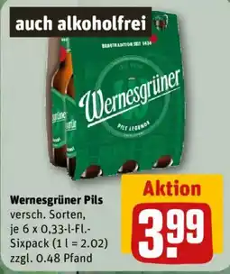 nahkauf Wernesgrüner Pils Angebot