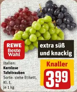 nahkauf REWE Beste Wahl Kernlose Tafeltrauben Angebot