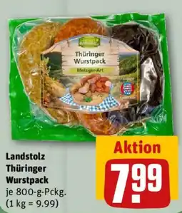 nahkauf Landstolz Thüringer Wurstpack Angebot
