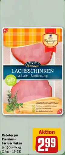 nahkauf Radeberger Premium-Lachsschinken Angebot