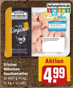 nahkauf QUALITÄTS METZGEREI HÄHNCHEN-GESCHNETZELTES Angebot