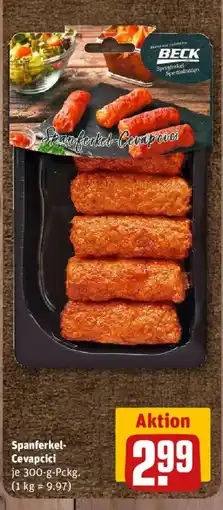 nahkauf BECK Spanferkel-Cevapcici Angebot