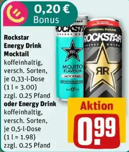 nahkauf Rockstar Energy Drink Mocktail Angebot