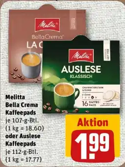 nahkauf Melitta Auslese Kaffeepads Angebot