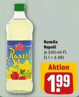 nahkauf Kunella Rapsöl Angebot