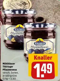nahkauf Mühlhäuser Thüringer Pflaumenmus Angebot