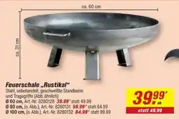 toom Baumarkt Feuerschale „Rustikal“ Angebot